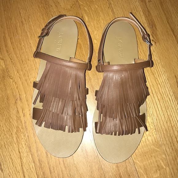 J. Crew fringe sandals - Picture 2 of 5